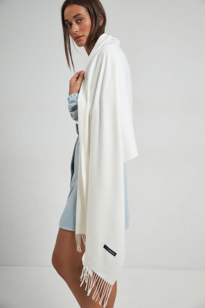 Шарф кашемір однотонний