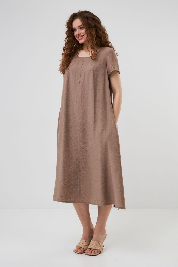 Сукня вільна з декоративними швами