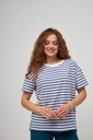 T-shirt with stripes