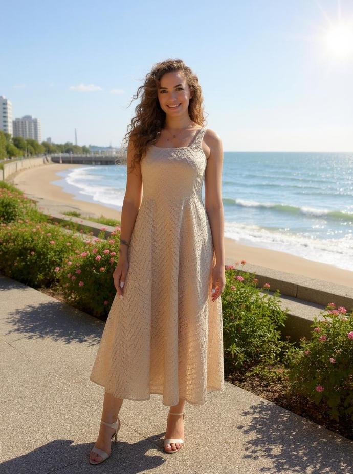 Сарафан з імітацією корсета