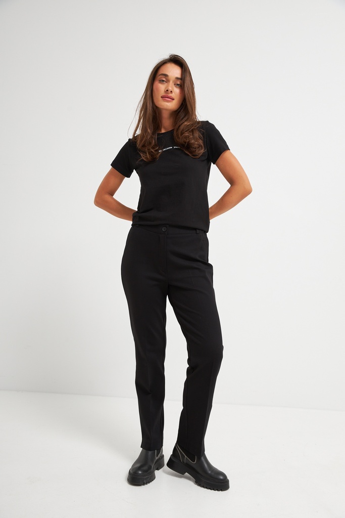 Брюки з алексу резинки по бокам