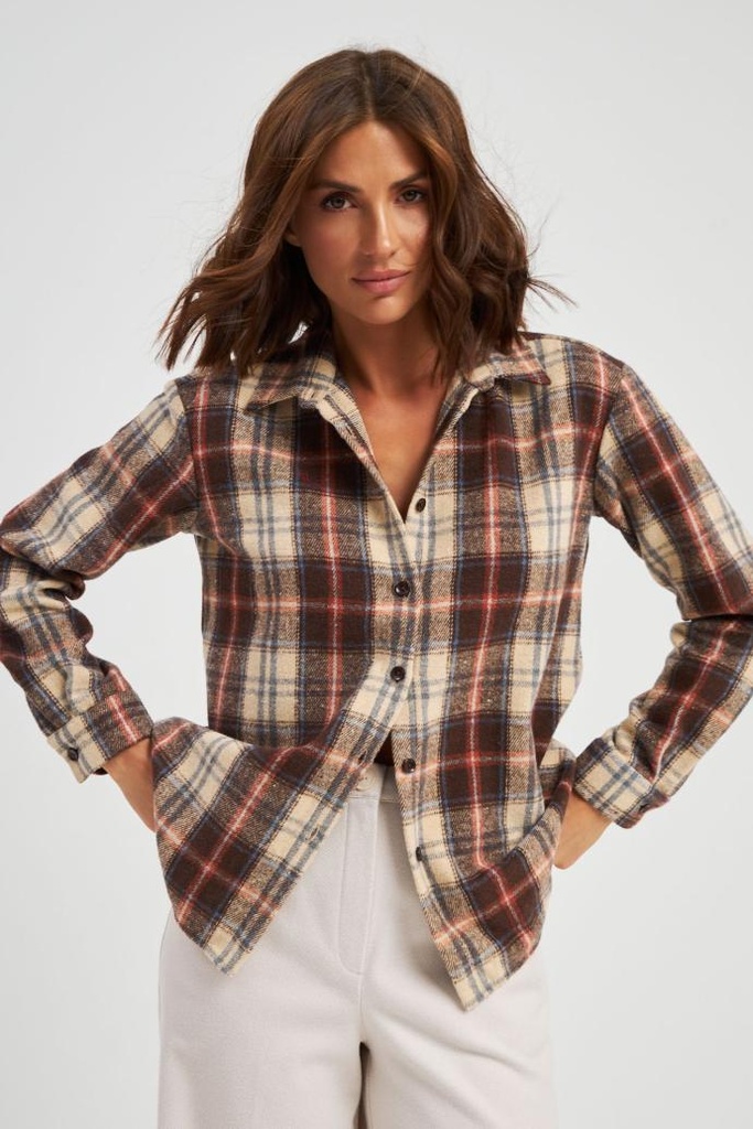 Картата сорочка тепла