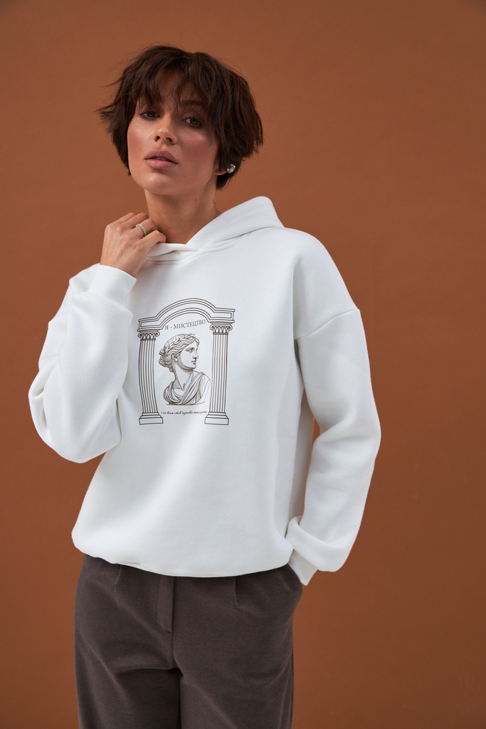 Hoodie “I am art”