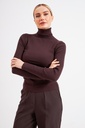 Knitted turtleneck