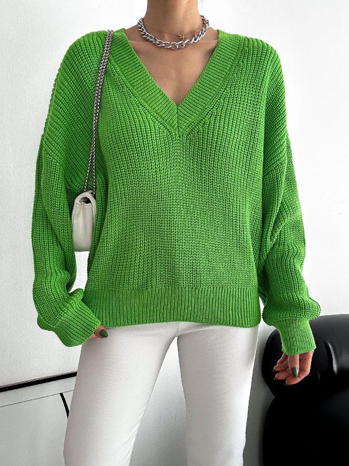 V-neck sweater 