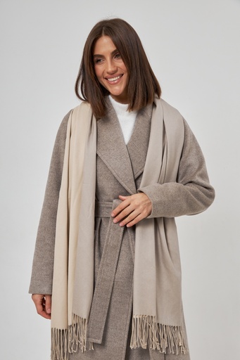 Scarf, double-sided cashmere