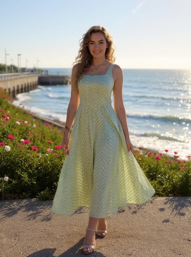 Sarafan cu imitație de corset