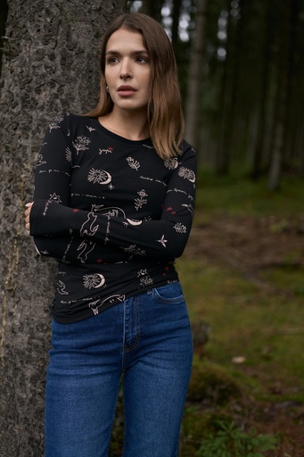 Bluză cu mâneci lungi