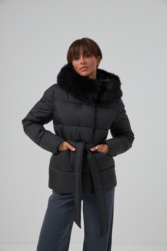 Jacket with fur